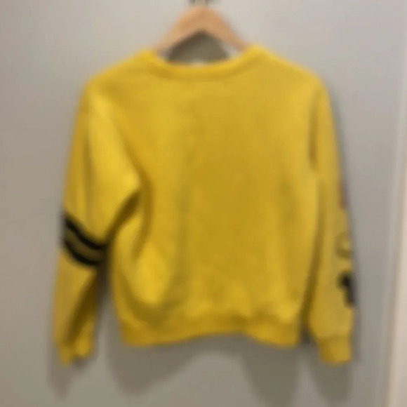 DISNEY Mickey Mouse woman’s yellow sweatshirt - Picture 8 of 11